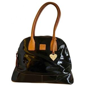 Dooney & Bourke Black and brown satchel Women's Bag